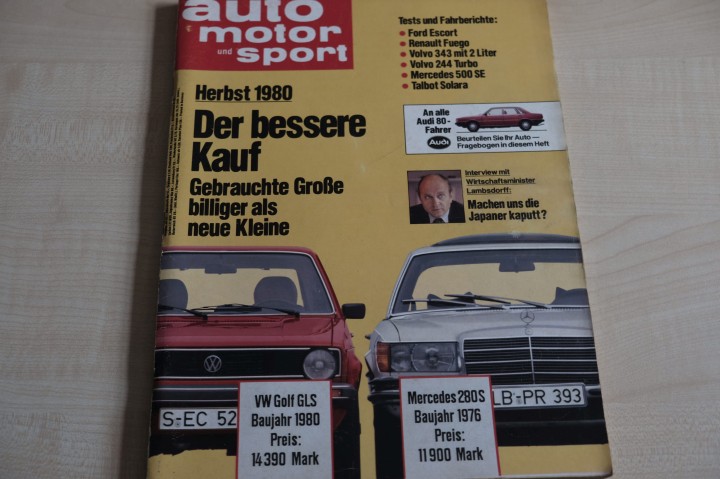Auto Motor und Sport 20/1980